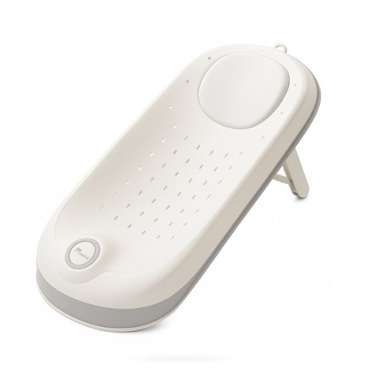 Momini, BathBuddy, składana podpórka do kąpieli, grey