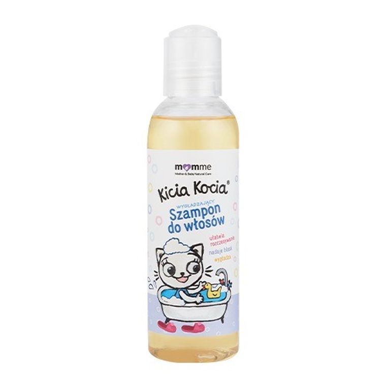 MomMe, Kicia Kocia, wygładzający szampon do włosów, 150 ml