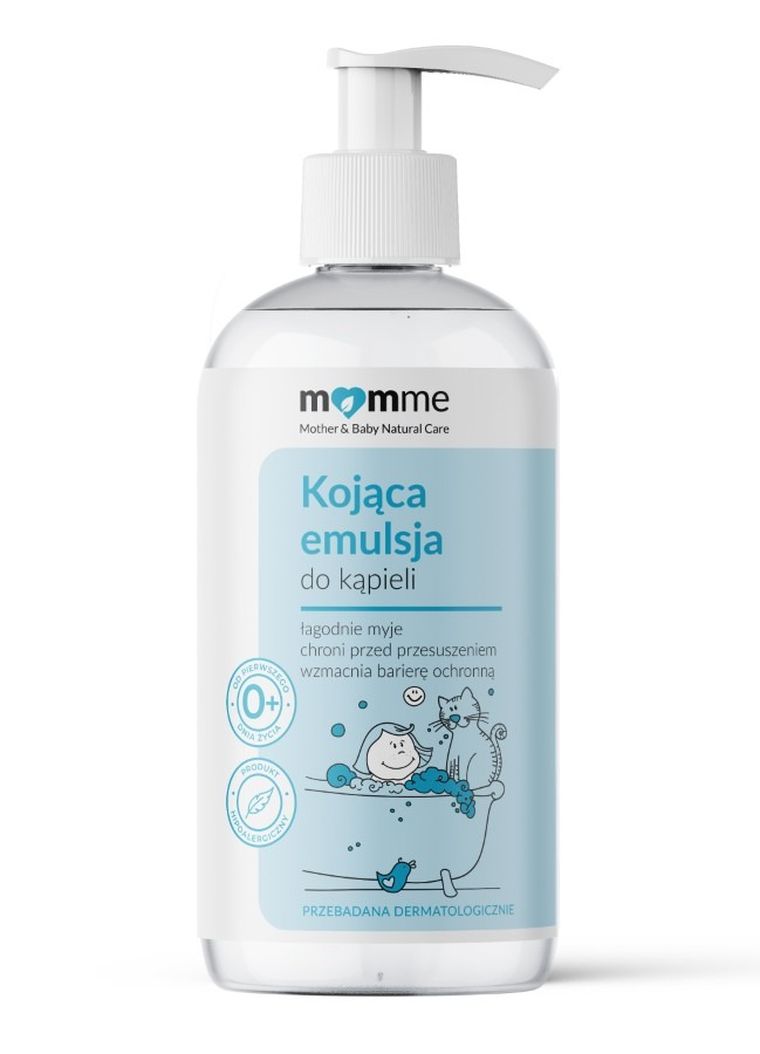 Momme, kojąca emulsja do kąpieli od 1 dnia życia, 200 ml