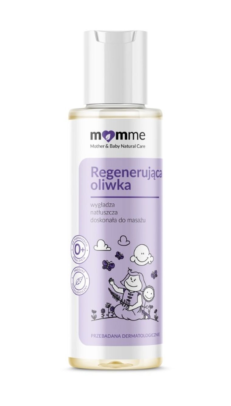 Momme, regenerująca oliwka od 1 dnia życia, 150 ml