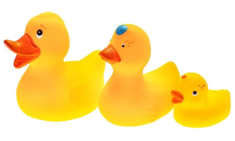 Mom's Care, kacza rodzinka, zabawka do kąpieli, 3 szt.