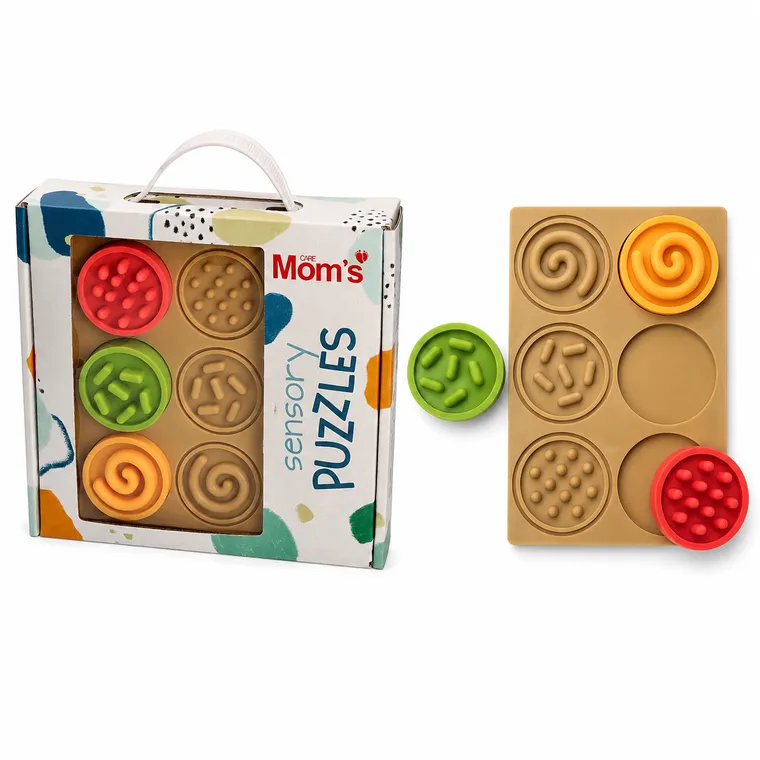 Mom's Care, Kółeczka, puzzle sensoryczne