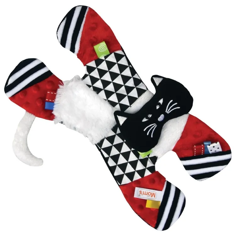 Mom's Care, Kot Milutek, kontrastowa zabawka sensoryczna