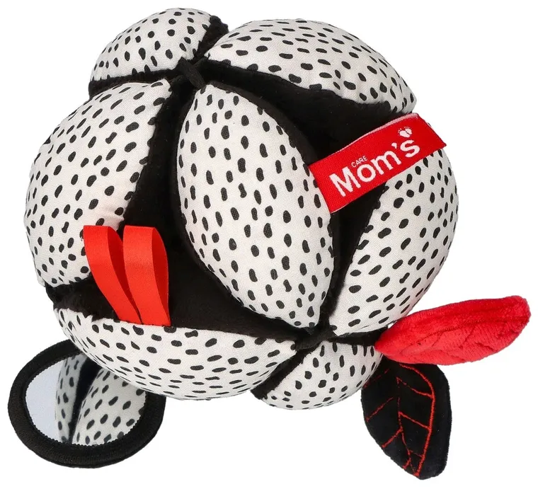 Mom's Care, piłka Takane, kontrastowa zabawka sensoryczna z lusterkiem