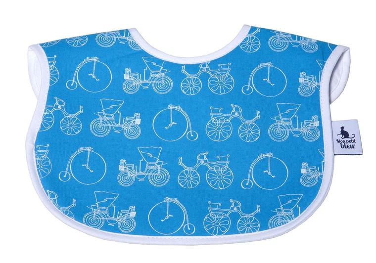 Mon Petit Bleu, śliniak dla ząbkujących dzieci, Pojazdy retro, 2 szt.