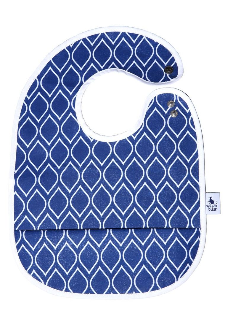 Mon Petit Bleu, śliniak z kieszonką, Łezki