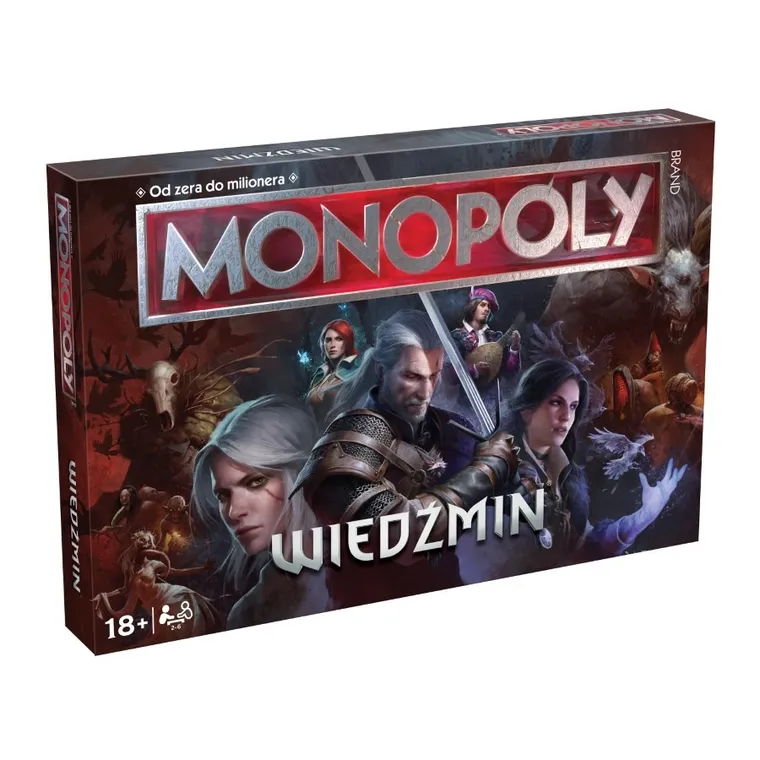 Monopoly, The Witcher, gra ekonomiczna