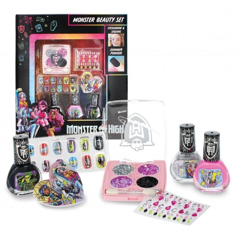 Monster High, Manicure, zestaw piękności do paznokci, 25-29-4 cm