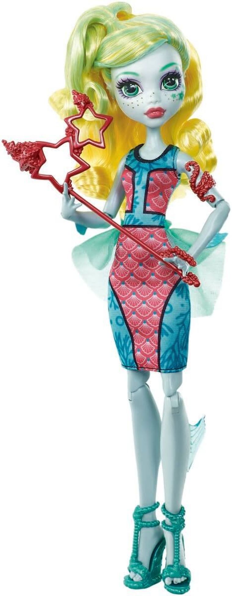 Monster High, Straszygwiazdy, Lagoona Blue, lalka z akcesoriami