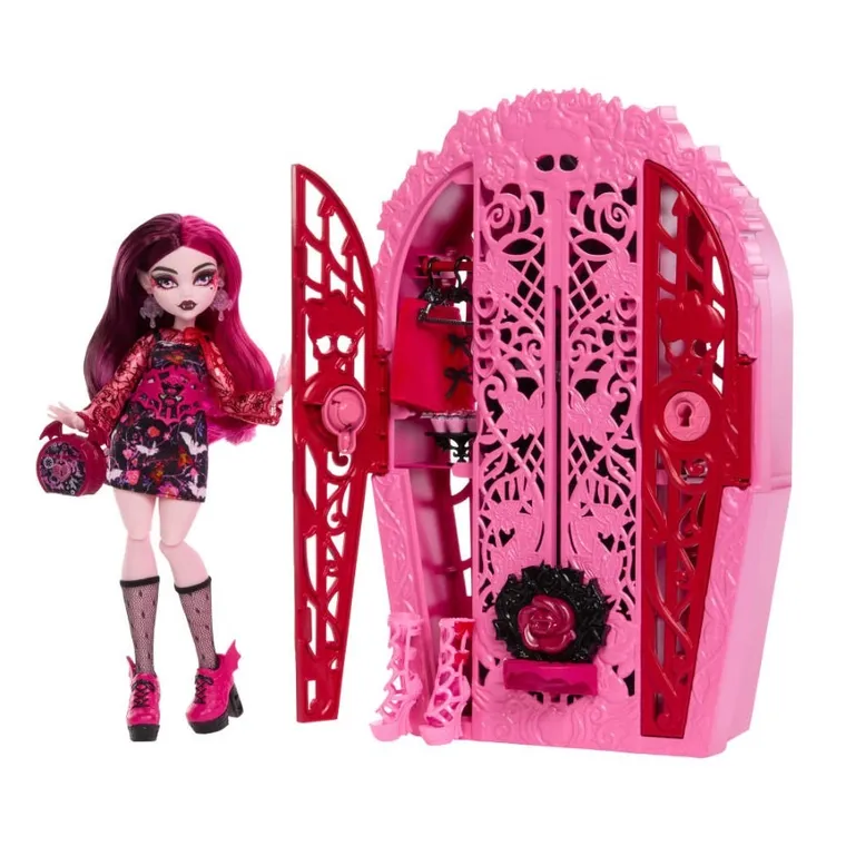 Monster High, Straszysekrety, Draculaura, lalka z akcesoriami