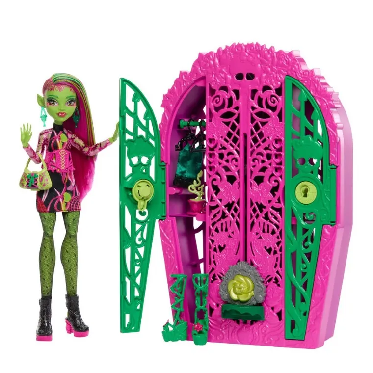Monster High, Straszysekrety, Venus McFlytrap, lalka z akcesoriami