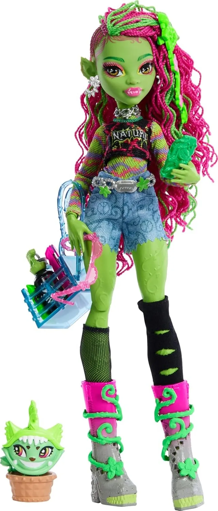 Monster High, Venus McFlytrap, lalka podstawowa z akcesoriami