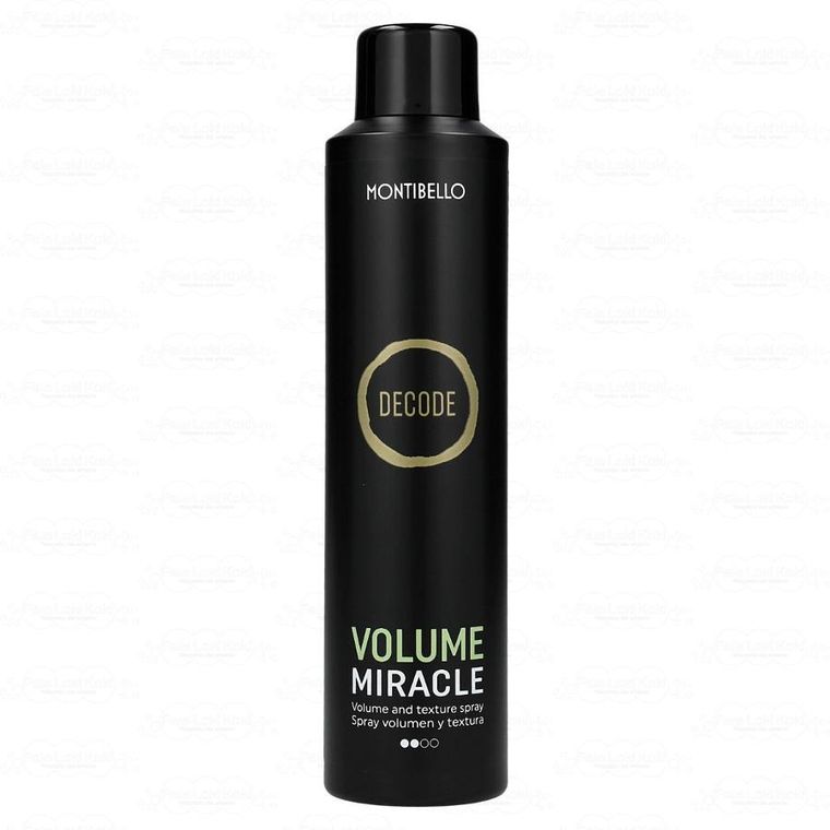 Montibello, Decode Volume Miracle, spray do włosów, nadający objętość i fakturę, 250 ml