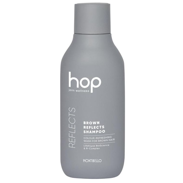 MONTIBELLO, Hop Brown Reflects Shampoo, szampon podkreślający kolor do włosów brązowych, 300 ml