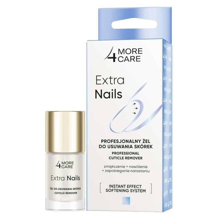 More4Care, Extra Nails, profesjonalny żel do usuwania skórek, 10 ml