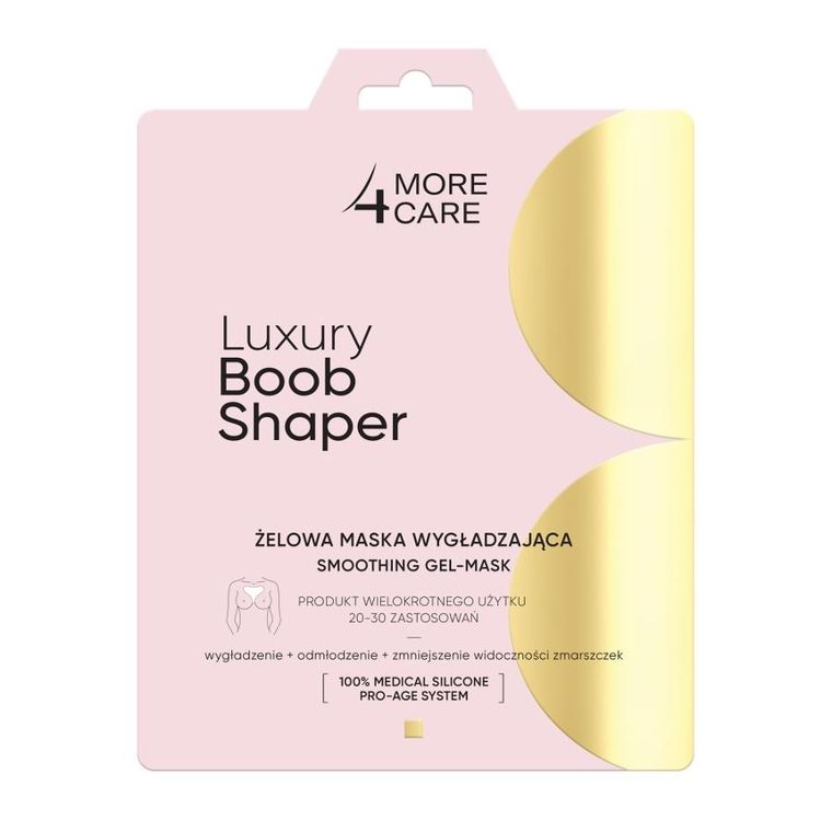 More4Care, Luxury Boob Shaper, żelowa maska wygładzająca, 1 szt.
