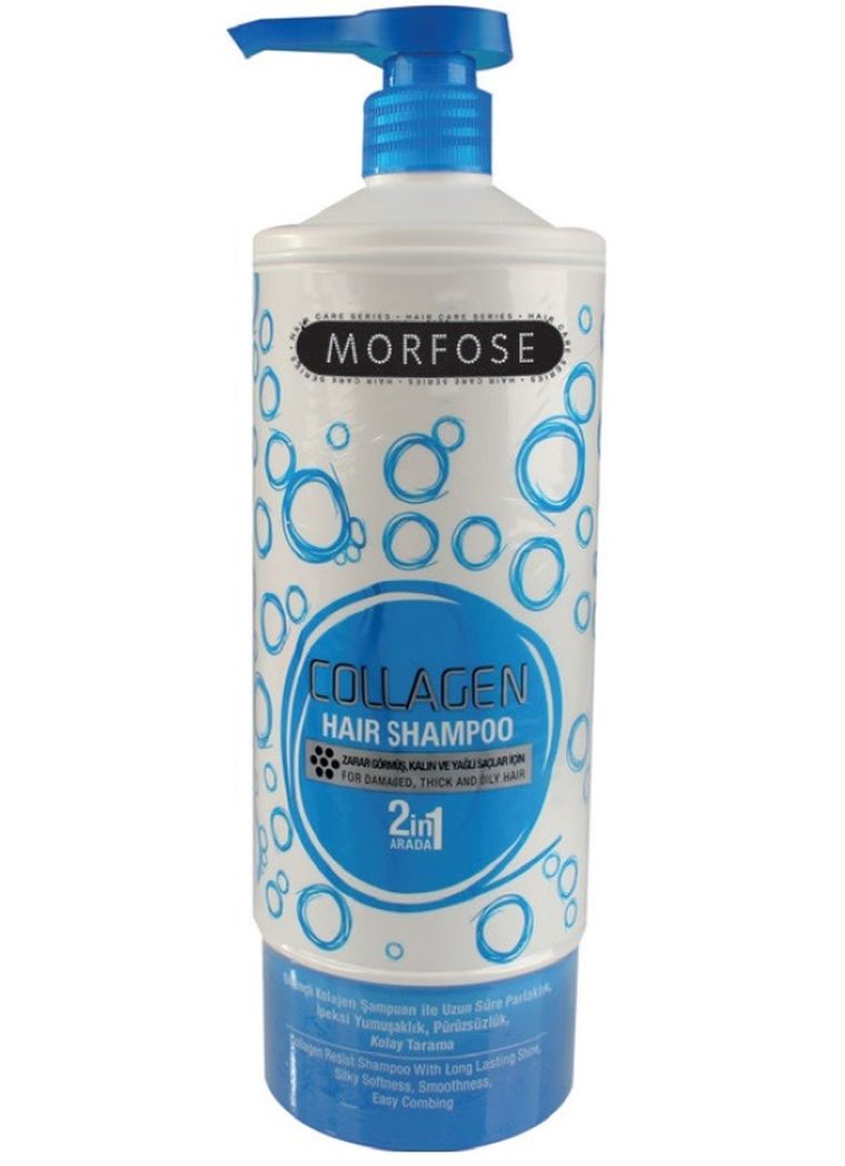 Morfose, Collagen, szampon wzmacniający do włosów 2w1, 1000 ml
