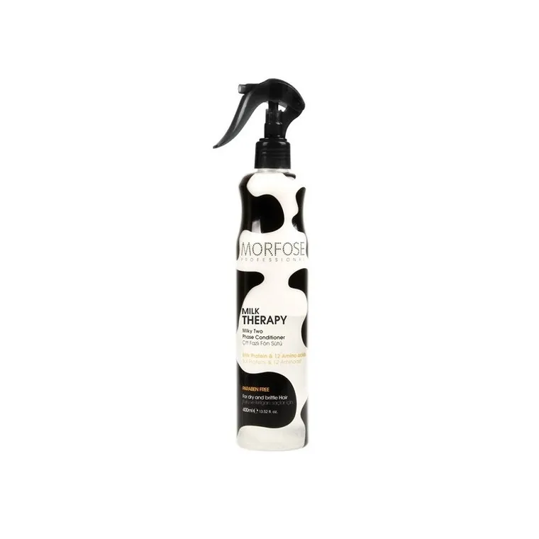 Morfose, Milk Therapy, dwufazowa odżywka do włosów suchych i łamliwych, 400 ml