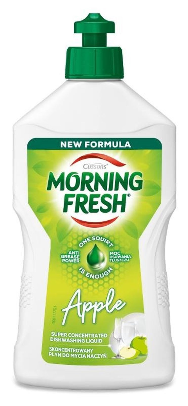 Morning Fresh, skoncentrowany płyn do mycia naczyń, apple, 400 ml
