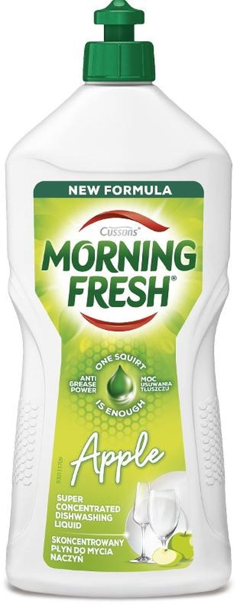 Morning Fresh, skoncentrowany płyn do mycia naczyń, apple, 900 ml
