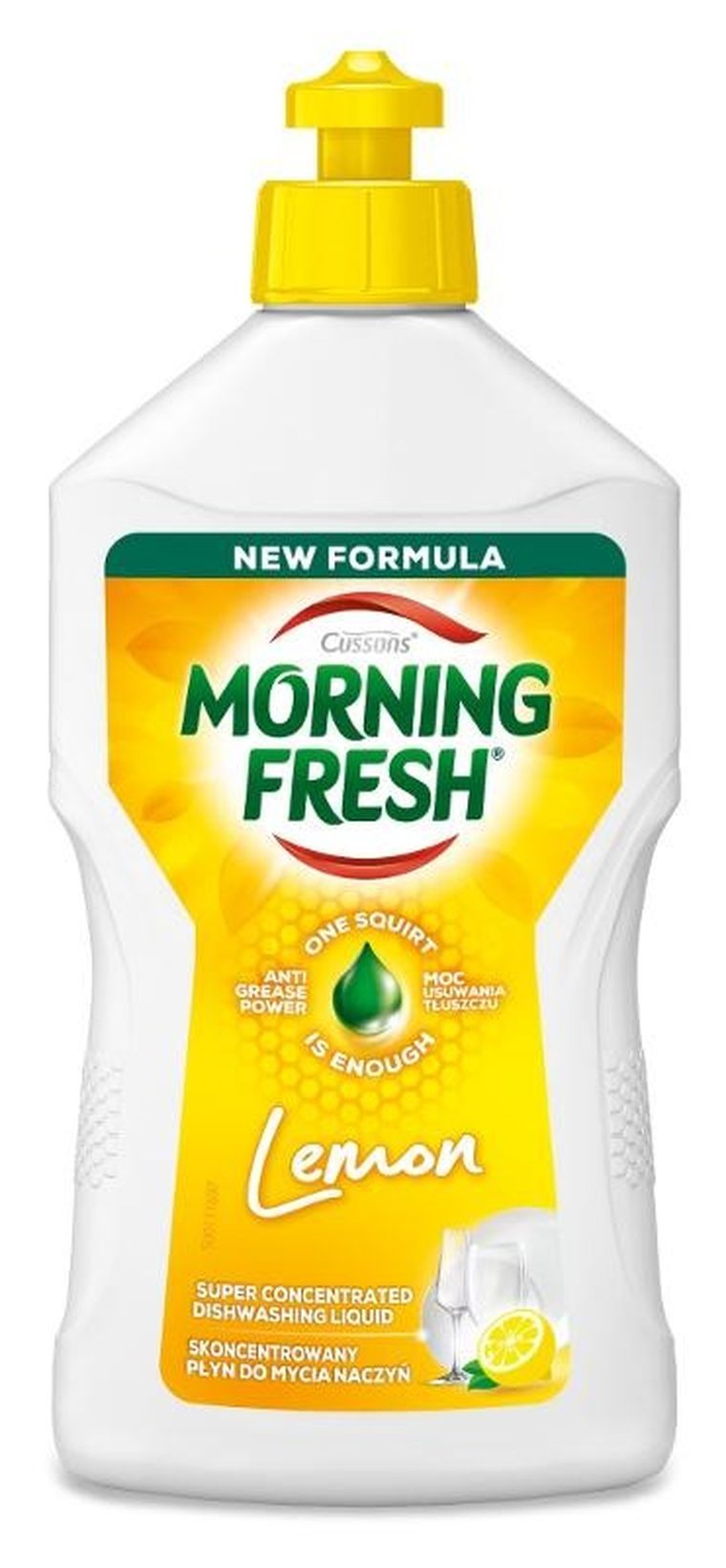 Morning Fresh, skoncentrowany płyn do mycia naczyń, lemon, 400 ml