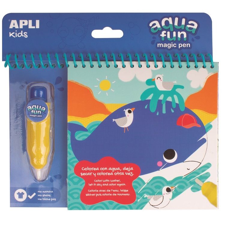 Morze. Kolorowanka wodna