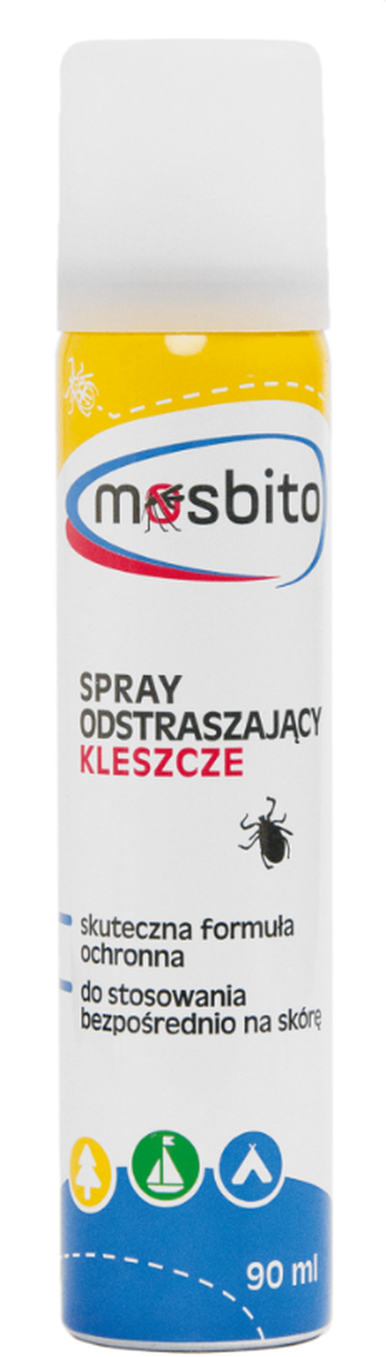 Mosbito, natura suchy spray odstraszający kleszcze, 90 ml