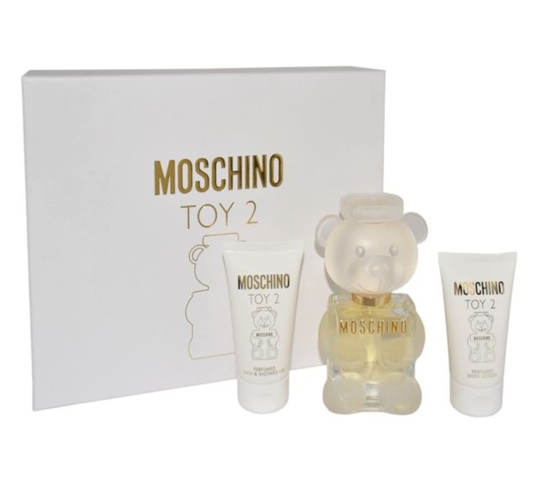 Moschino, Toy2, zestaw, woda perfumowana, 50 ml + balsam, 50 ml + żel pod prysznic, 50 ml