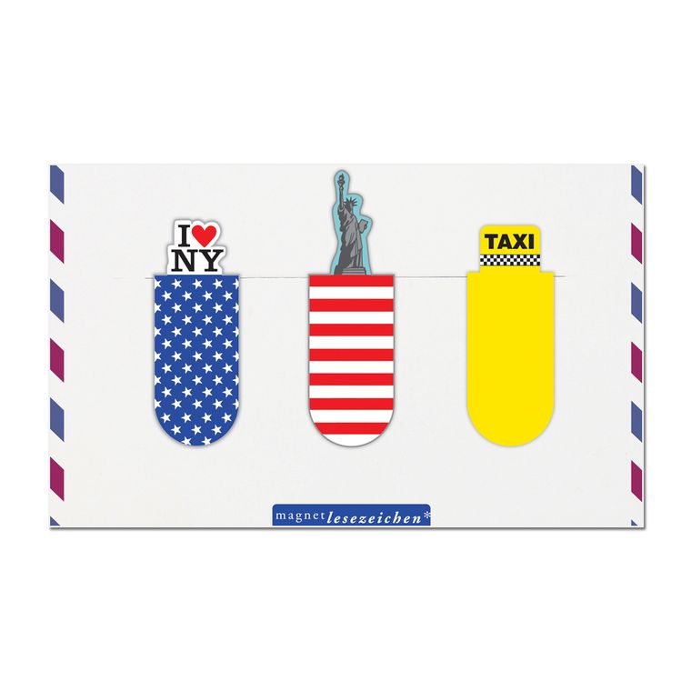 Moses, zakładki magnetyczne do książki, Nowy Jork