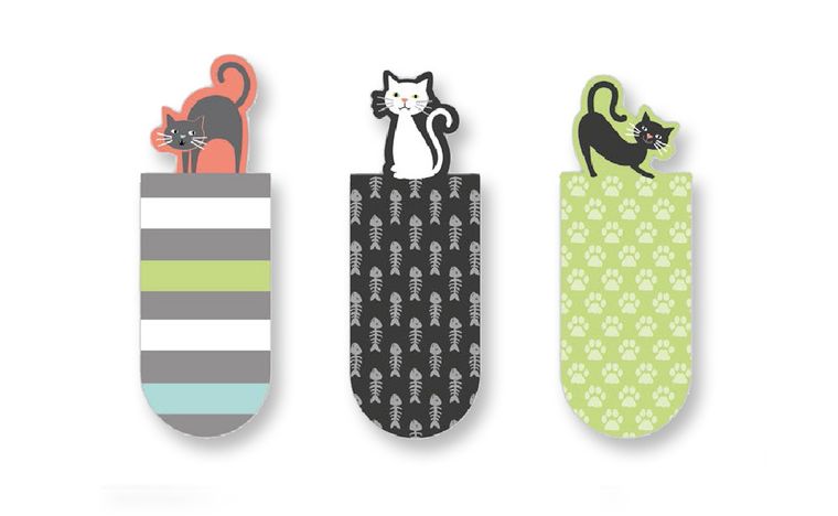 Moses, zakładki magnetyczne, koty