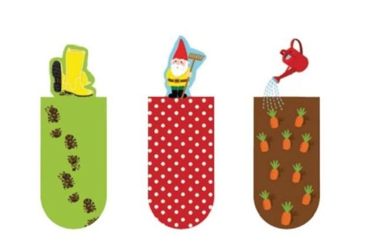 Moses, zakładki magnetyczne, ogród