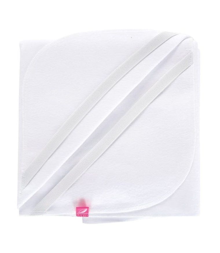 Motherhood, bawełniany podkład pod prześcieradło, biały, 120-65 cm