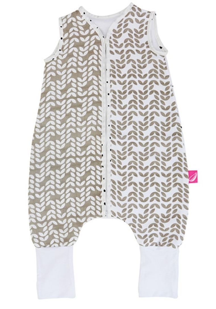 Motherhood, Classics Beżowy 2023, śpiworek muślinowy z nogawkami, TOG 0.5, 12-18 m