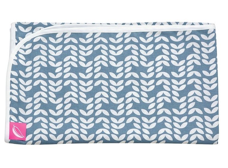 Motherhood, Classics Niebieski 2023, kocyk letni, dwustronny, 80-100 cm