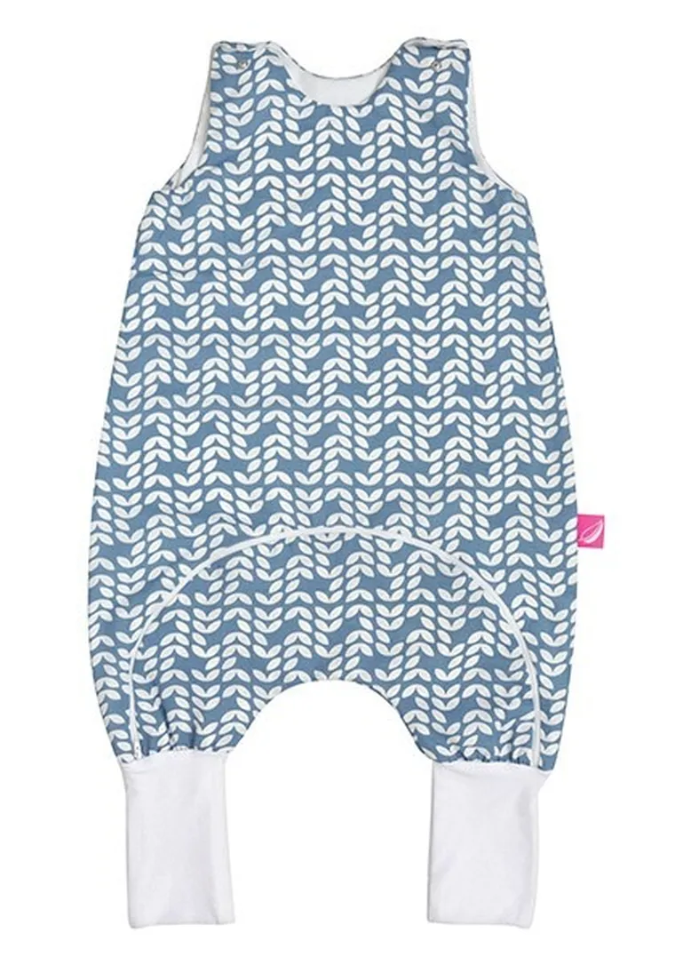 Motherhood, Classics Niebieski 2023, śpiworek letni z innowacyjnym zapięciem, TOG 1, 12-18m
