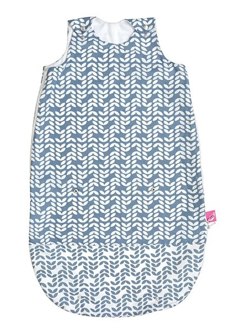 Motherhood, Classics Niebieski 2023, Zip-A-Round, śpiworek letni 2w1, TOG 1, 3-18m