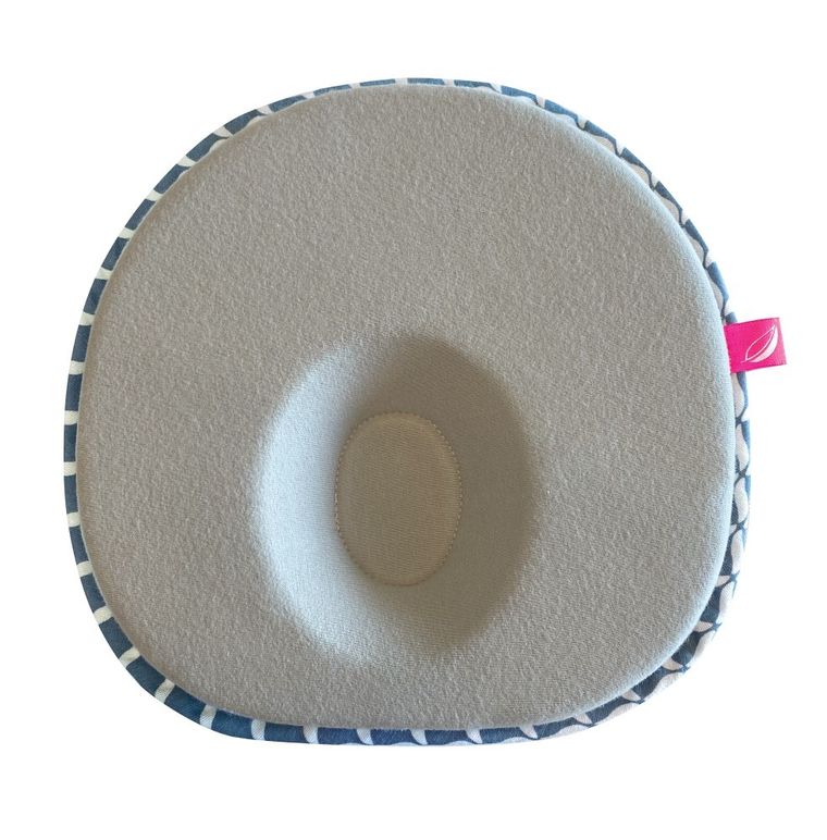 Motherhood, Classics Niebieski, ergonomiczna poduszka stablizująca dla niemowląt