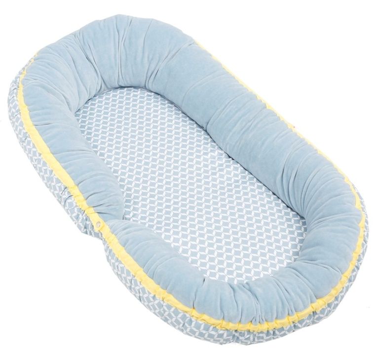 Motherhood, Classics Niebieski, gniazdo niemowlęce, 2w1