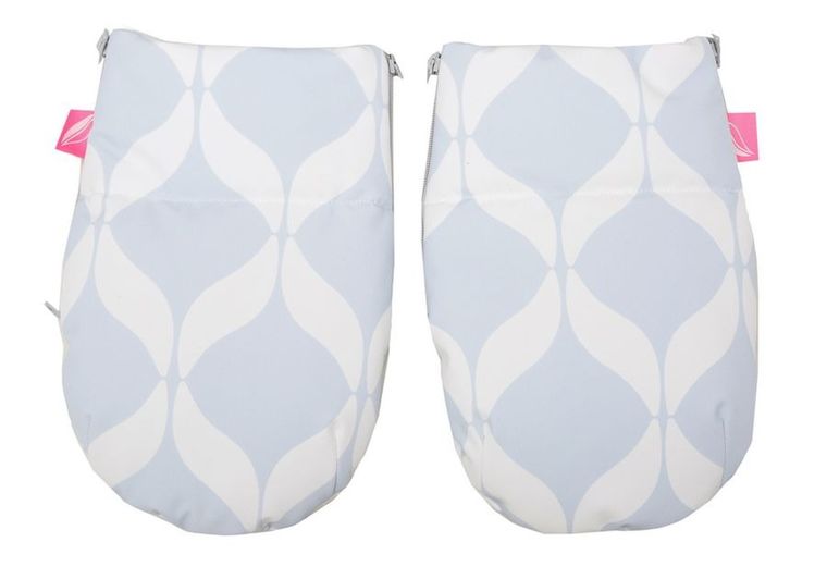 Motherhood, Classics Niebieski, wodoodporne mufki do wózka, 2 szt.