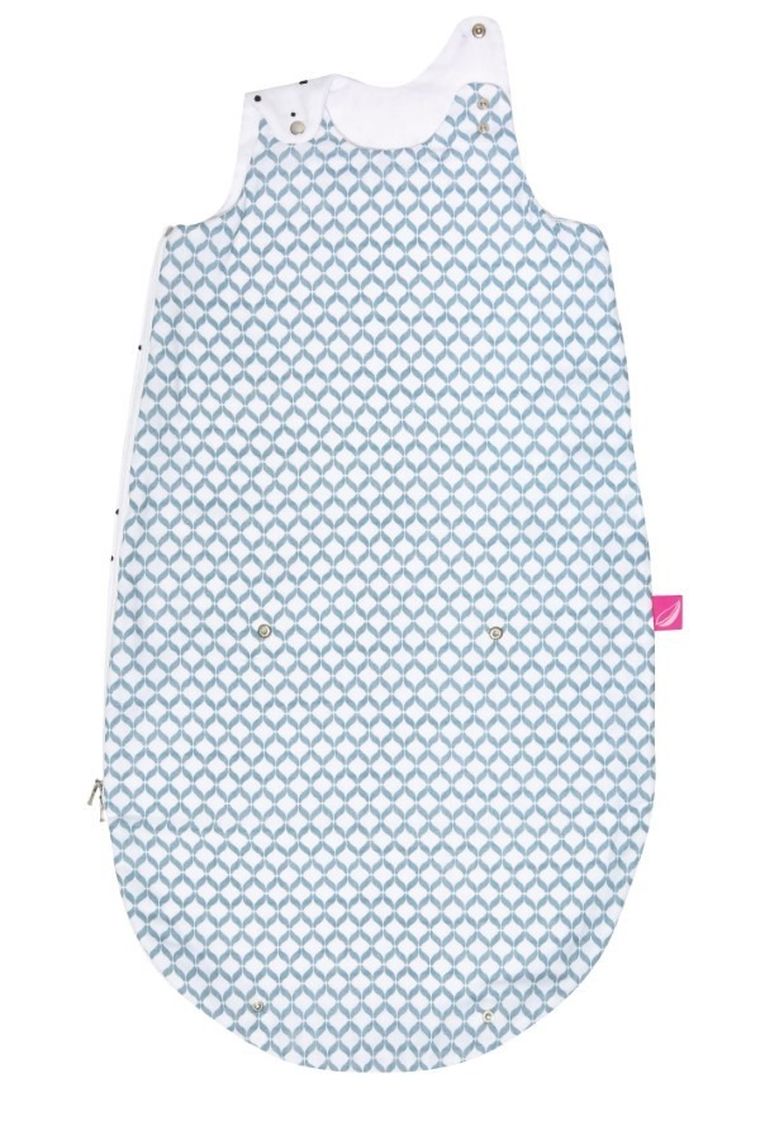 Motherhood, Classics Niebieski, Zip-A-Round, śpiworek 2w1, TOG 0.5, 3-18 m