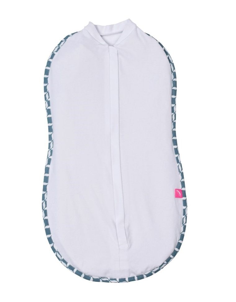Motherhood, Classics Niebieski, Zip&Swaddle, otulacz, rozmiar 1, 2,5-5 kg