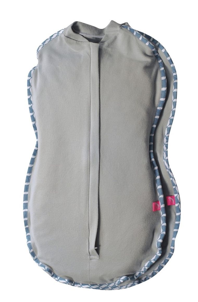 Motherhood, Classics Niebieski, Zip&Swaddle, otulak, rozmiar 1, 2,5-5 kg