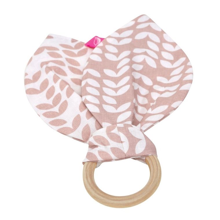 Motherhood, Classics Różowy 2023, gryzak drewniany