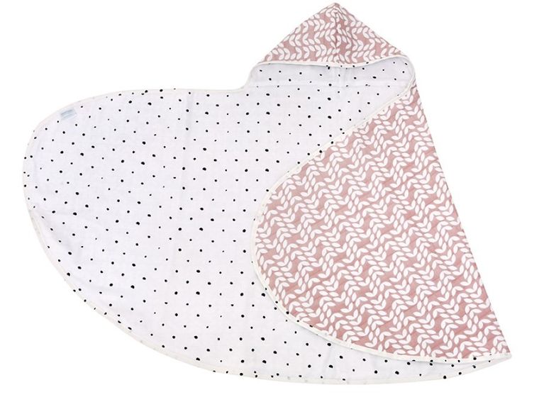 Motherhood, Classics Różowy 2023, okrycie kąpielowe, muślinowe, 65-130 cm