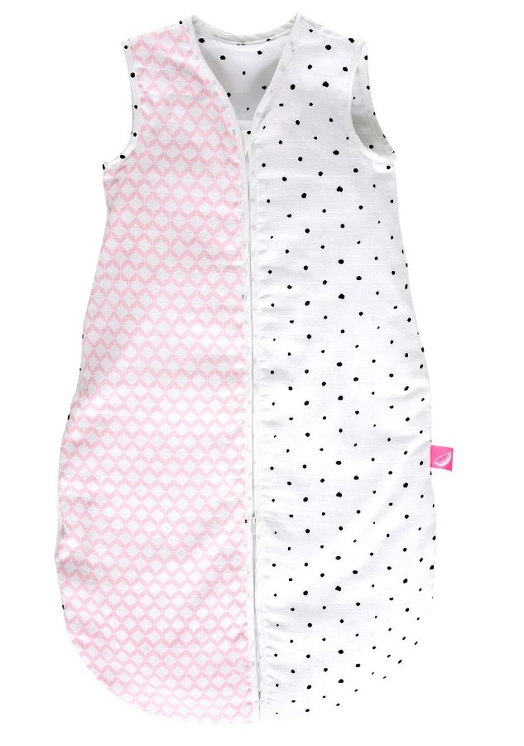 Motherhood, Classics Różowy, śpiworek muślinowy, TOG 0.5, 6-18m