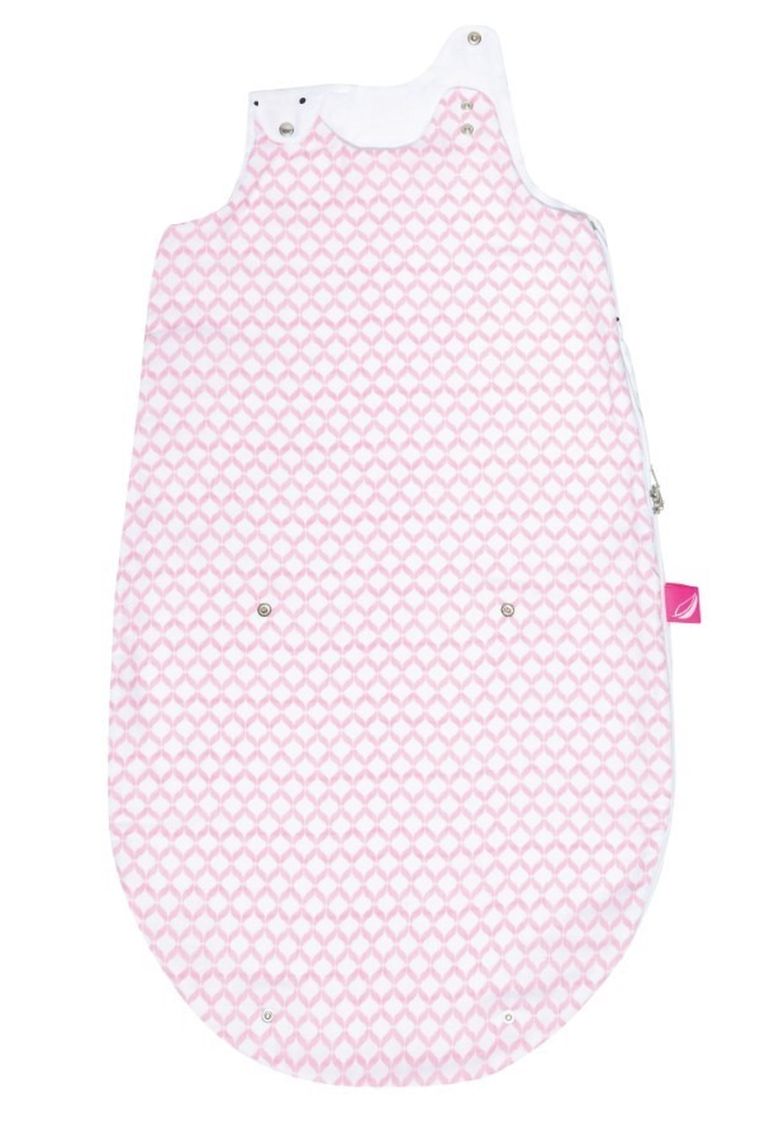 Motherhood, Classics Różowy, Zip-A-Round, śpiworek 2w1, TOG 0.5, 3-18 m