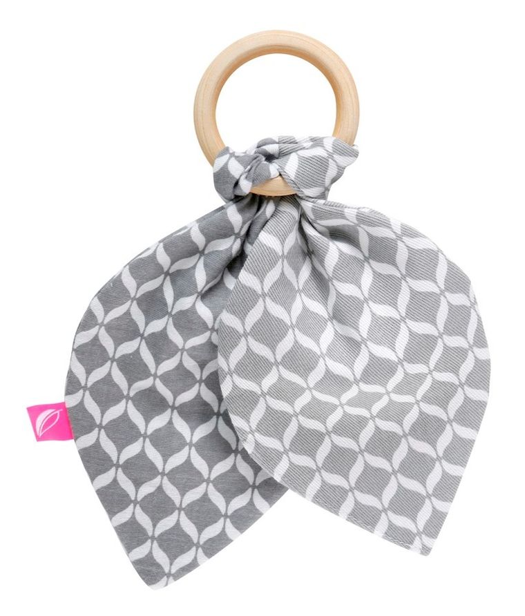 Motherhood, Classics Szary, gryzak drewniany