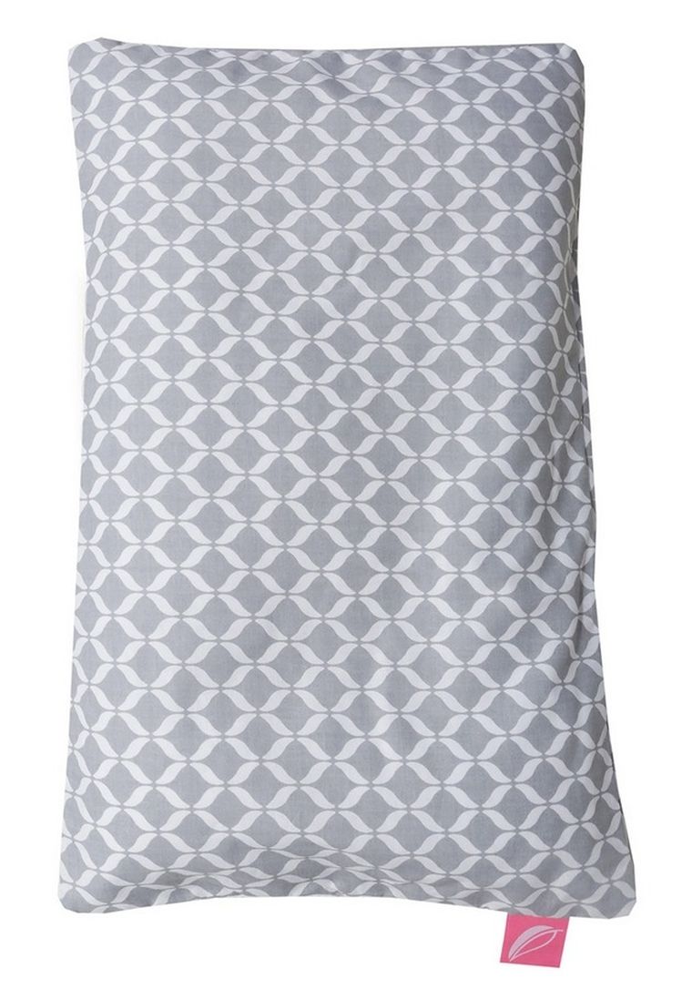 Motherhood, Classics Szary, płaska poduszka, 45-30 cm