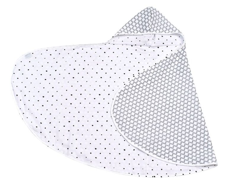 Motherhood, Classics Szary, ręcznik niemowlęcy, muślinowy, 65-130 cm