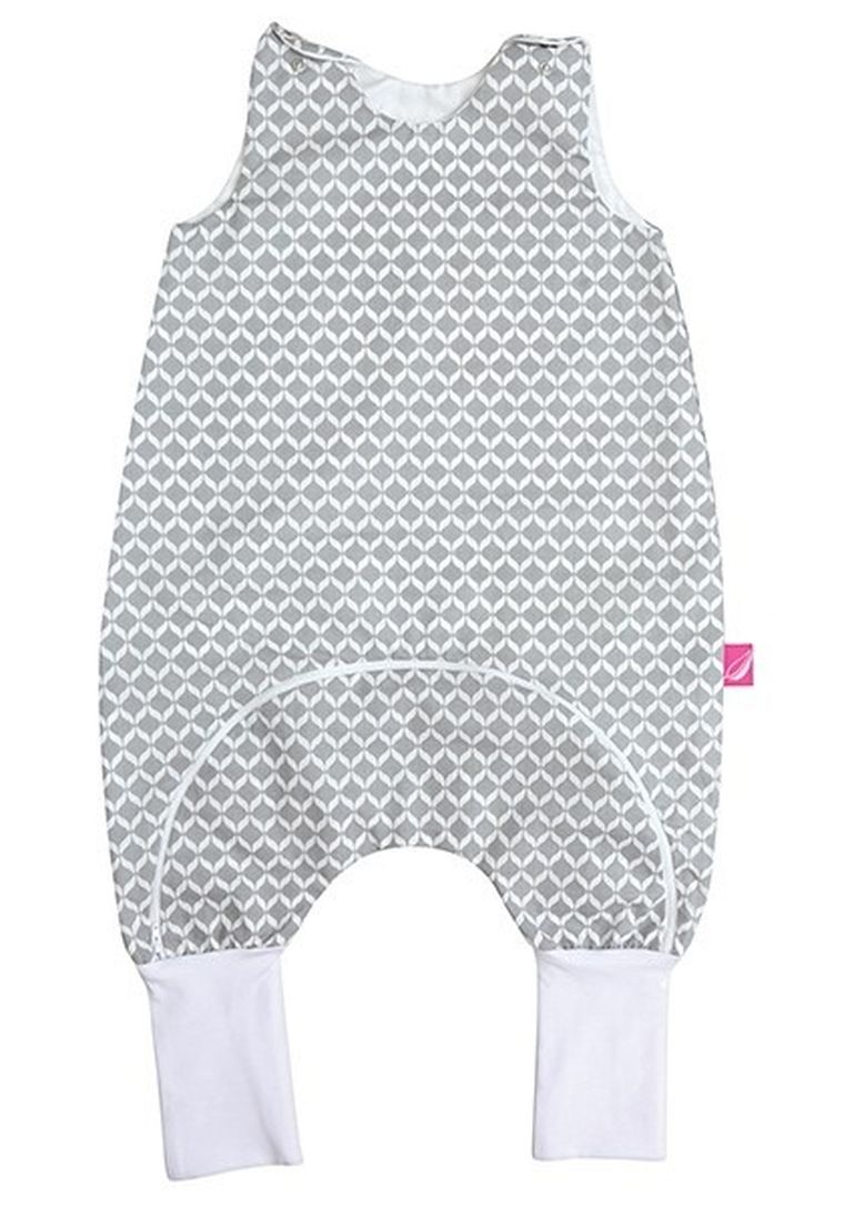 Motherhood, Classics Szary, śpiworek letni z innowacyjnym zapięciem, TOG 1, 12-18m